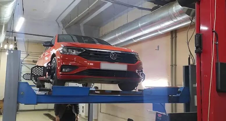 диагностика угла установки колес в Минске